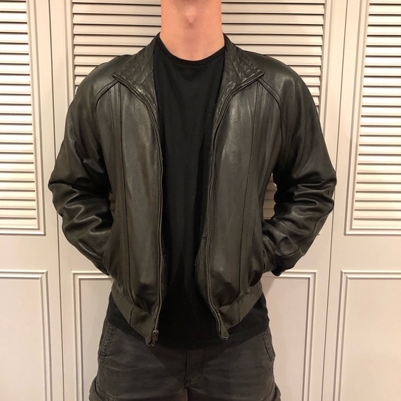 VINTAGE Raffaelo Golden Collection leather jacket - Picture 2 of 6